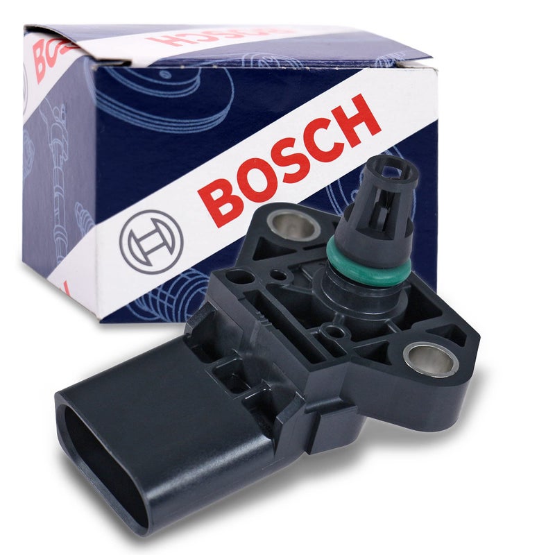 BOSCH 0261230266 Manifold Absolute Pressure MAP Sensor  Compatible with Select Audi A3 A4 TT Porsche 911 Volkswagen Beetle CC Eos Golf GTI Jetta Passat Tiguan